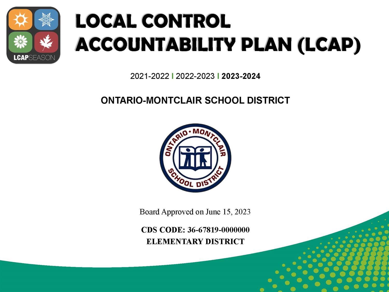 LCAP Fianl English for 2022-2023